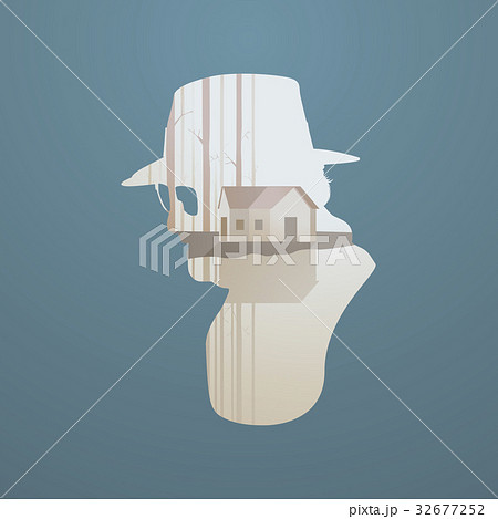 Human Mindset Thinking Aspiration Imagination Concept 32677252