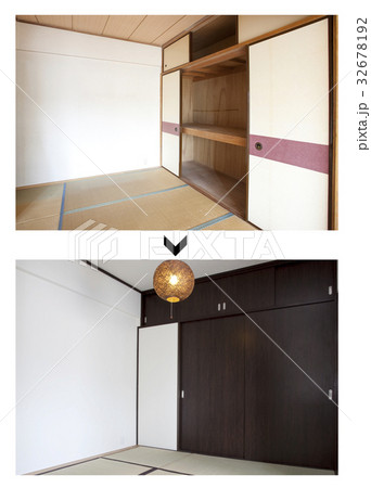 和室改装前後 和室改装前後 32678192