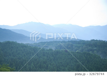 馬籠から見た風景 32679744