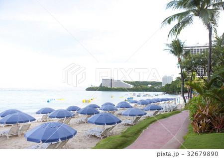 朝方のタモンビーチ 朝方のタモンビーチ 32679890