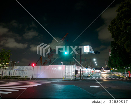 国立競技場 建設中 国立競技場 建設中 32680317