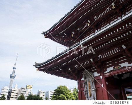 浅草寺　スカイツリー 32681878