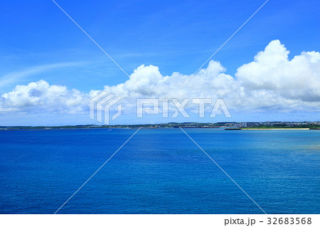 伊良部島　青い海　　 32683568