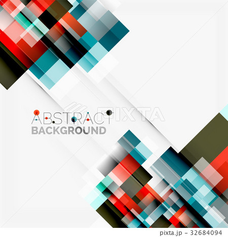 Abstract blocks template design background, simple Abstract blocks template design background, simple 32684094