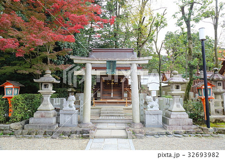 京都　八坂神社　悪王子神社　 32693982