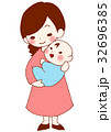赤ちゃんを抱く女性17072601 32696385