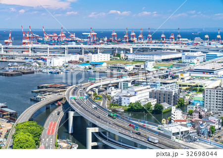 《神奈川県》横浜・港の都市風景 《神奈川県》横浜・港の都市風景 32698044