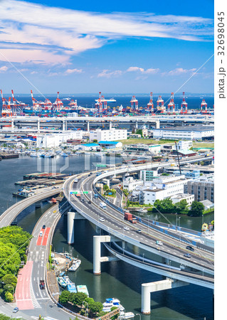 《神奈川県》横浜・港の都市風景 《神奈川県》横浜・港の都市風景 32698045
