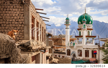 Mosque in Leh 32699614