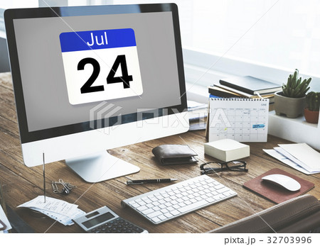 Date Month Calendar Schedule Planner Word Graphic 32703996