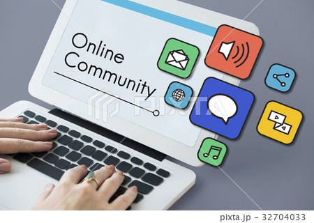 Interaction Online Community Stay Connected Interaction Online Community Stay Connected 32704033