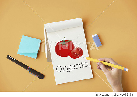Organic Fresh Tomato Farm Product Vegetable Graphic Organic Fresh Tomato Farm Product Vegetable Graphic 32704145