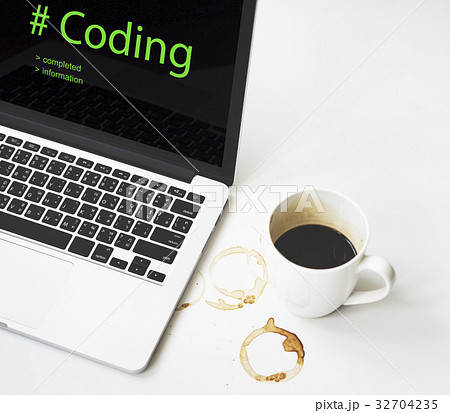 Web Design Coding Program Content Graphic 32704235