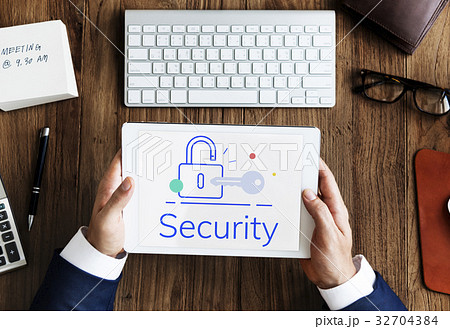 Lock Key Data Protection Security Graphic Lock Key Data Protection Security Graphic 32704384