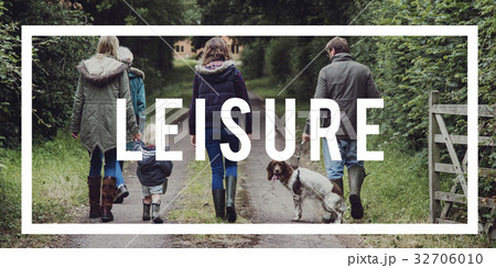 Family Together Leisure Home Words 32706010