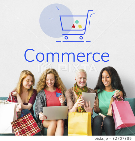 Showing Cart Trolley Shopping Online Sign Graphic Showing Cart Trolley Shopping Online Sign Graphic 32707389