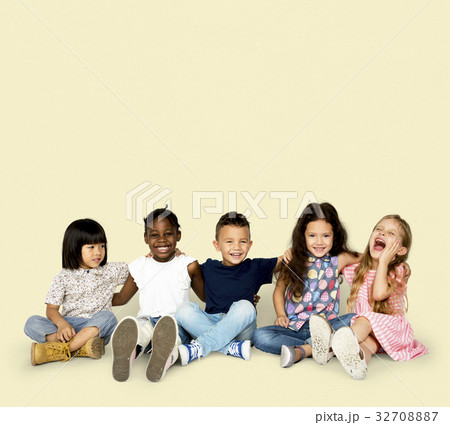 Diverse Group of People Hug Each Other Diverse Group of People Hug Each Other 32708887