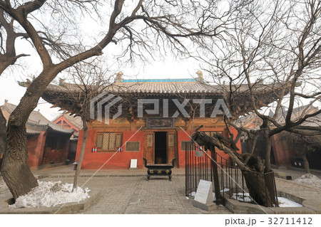 世界遺産 中国 山西省 鎮国寺 32711412