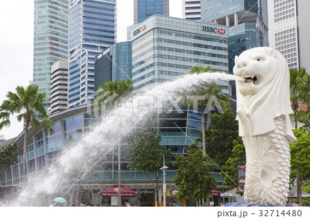 マーライオン 32714480