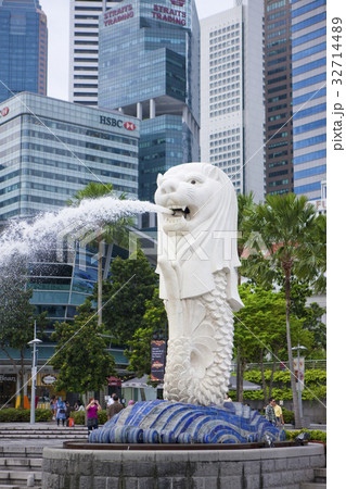 マーライオン 32714489