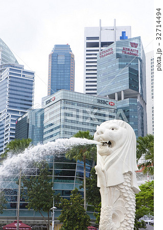 マーライオン 32714494