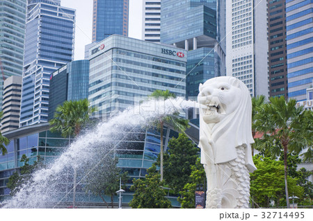 マーライオン 32714495