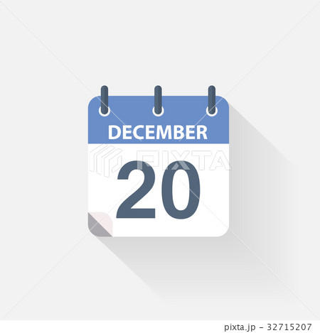 20 december calendar icon 20 december calendar icon 32715207