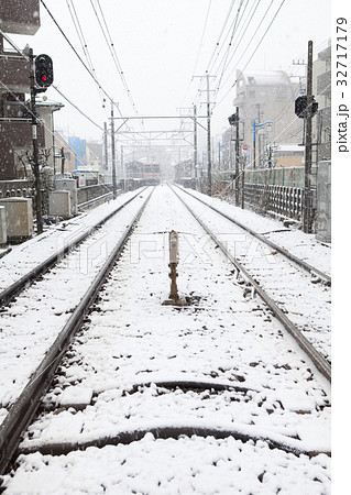 都心の積雪 32717179