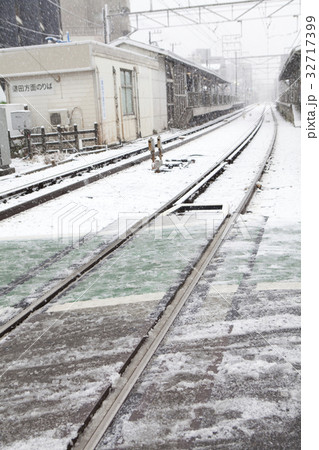 都心の積雪 32717399