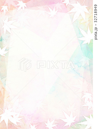 もみじ　紅葉　テクスチャー　背景素材 32718949