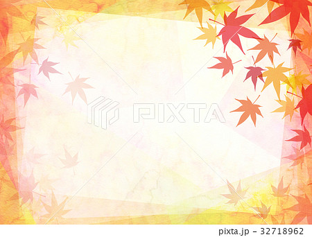 もみじ　紅葉　テクスチャー　背景素材 32718962