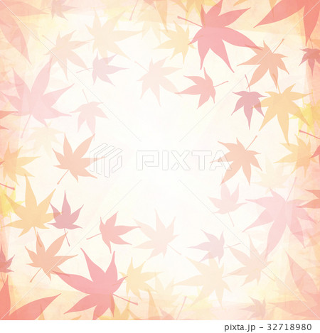 もみじ　紅葉　テクスチャー　背景素材 32718980