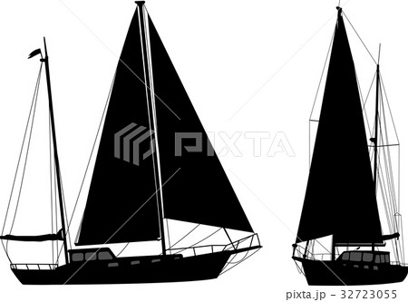 sailboat silhouettes 32723055