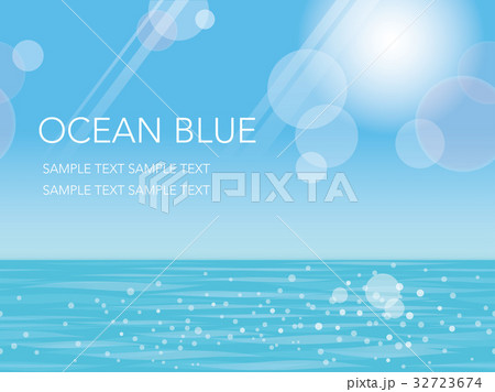 シームレスな海の背景 32723674