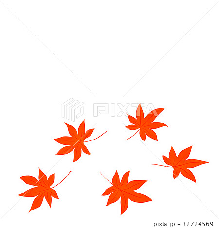 もみじの挿絵 秋のイラスト のイラスト素材