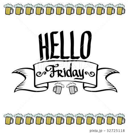 happy friday vector background. happy friday vector background. 32725118