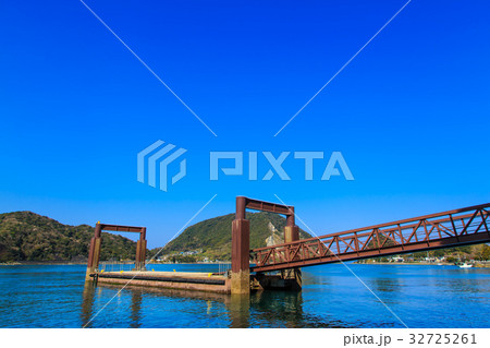 西港浮桟橋 熊本県宇城市 世界文化遺産 西港浮桟橋 熊本県宇城市 世界文化遺産 32725261