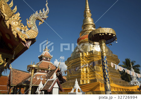 THAILAND LAMPANG WAT PONGSANUK TEMPLE THAILAND LAMPANG WAT PONGSANUK TEMPLE 32726994