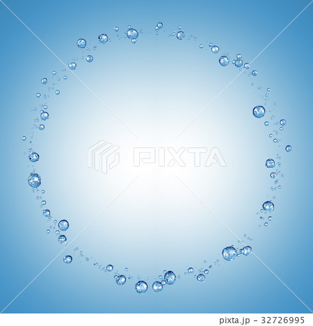 3D detailed illustration of a drop of water. 3D detailed illustration of a drop of water. 32726995
