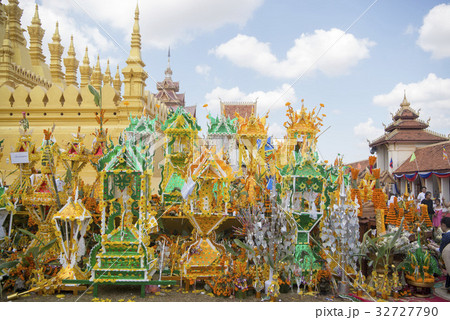 LAOS VIENTIANE PHA THAT LUANG FESTIVAL LAOS VIENTIANE PHA THAT LUANG FESTIVAL 32727790