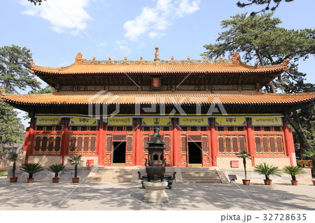 世界遺産　中国　承徳　外八廟　普楽寺　宋印殿 32728635