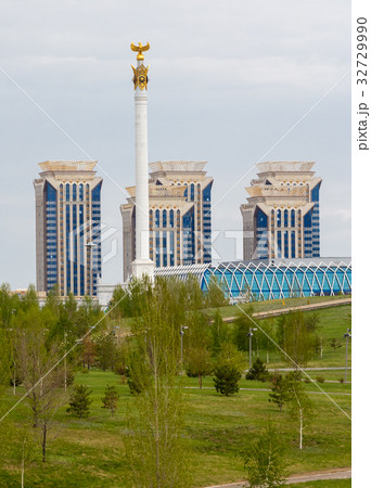 Astana cityscape. Astana is the capital of Astana cityscape. Astana is the capital of 32729990