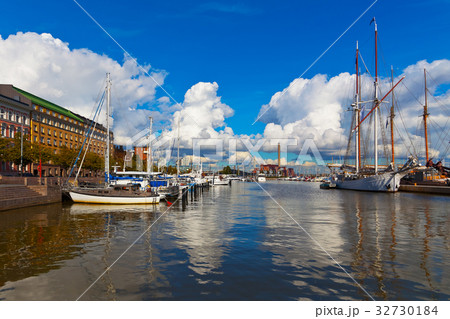 Old port in Helsinki, Finland 32730184