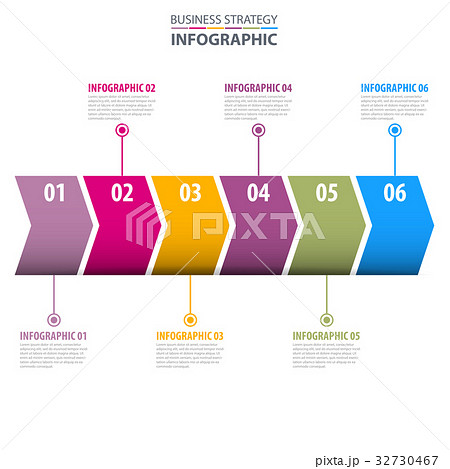 Business Infographics design template illustration Business Infographics design template illustration 32730467