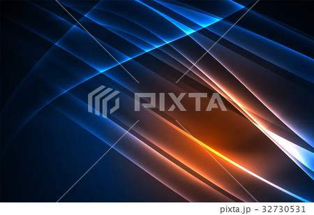 Vector polar lights concept background 32730531