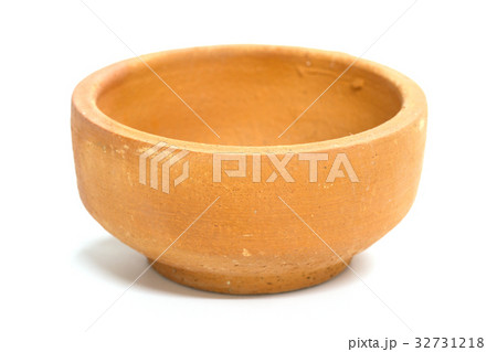 ceramic brown flower pot 32731218