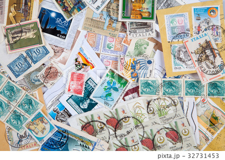 Old postage stamps 32731453
