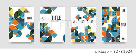 Set of brochure cover templates Set of brochure cover templates 32731924
