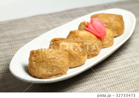 和食、おいなりさん、いなり寿司五個 32733473