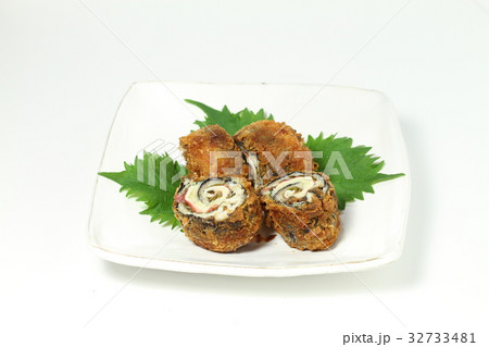 イワシのロール巻きフライ イワシのロール巻きフライ 32733481